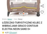 Grajewo ogłoszenia: Sprzedam łóżeczko turystyczne Graco z wibracjami, - zdjęcie