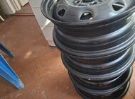 Grajewo ogłoszenia: Sprzedam felgi stalowe 14 rozstaw śrub.       4 x 100 otwór... - zdjęcie