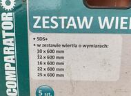 Grajewo ogłoszenia: Zestaw wiertel fi 10-25 długość 600 - 5 szt - zdjęcie