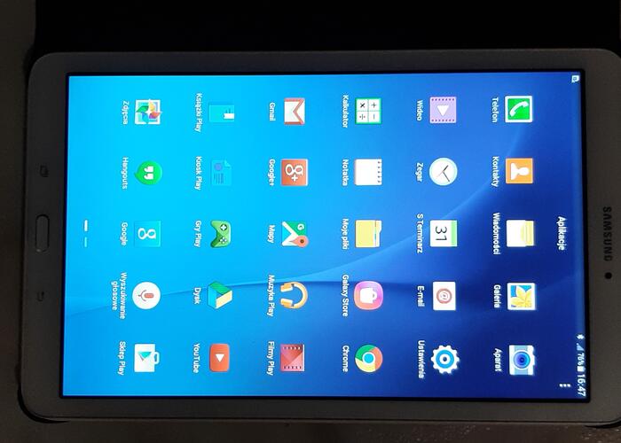 Grajewo ogłoszenia: Mam prawie nowego tableta Samsunga SM-T561  wraz z  podświetlaną...
