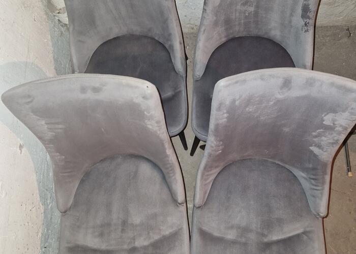 Grajewo ogłoszenia: Sprzedam 
Zestaw 4 krzesel material welur kolor szary krzesla w...