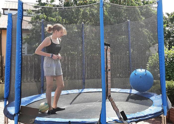 Grajewo ogłoszenia: Sezon letni już w pełni więc mam na sprzedanie trampolinę,...