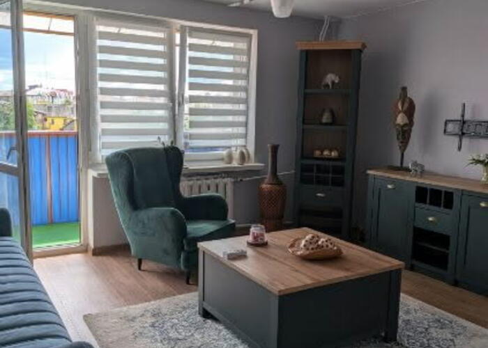 Grajewo ogłoszenia: Sprzedam mieszkanie M4 60 m2, częściowo umeblowane, plus piwnica....